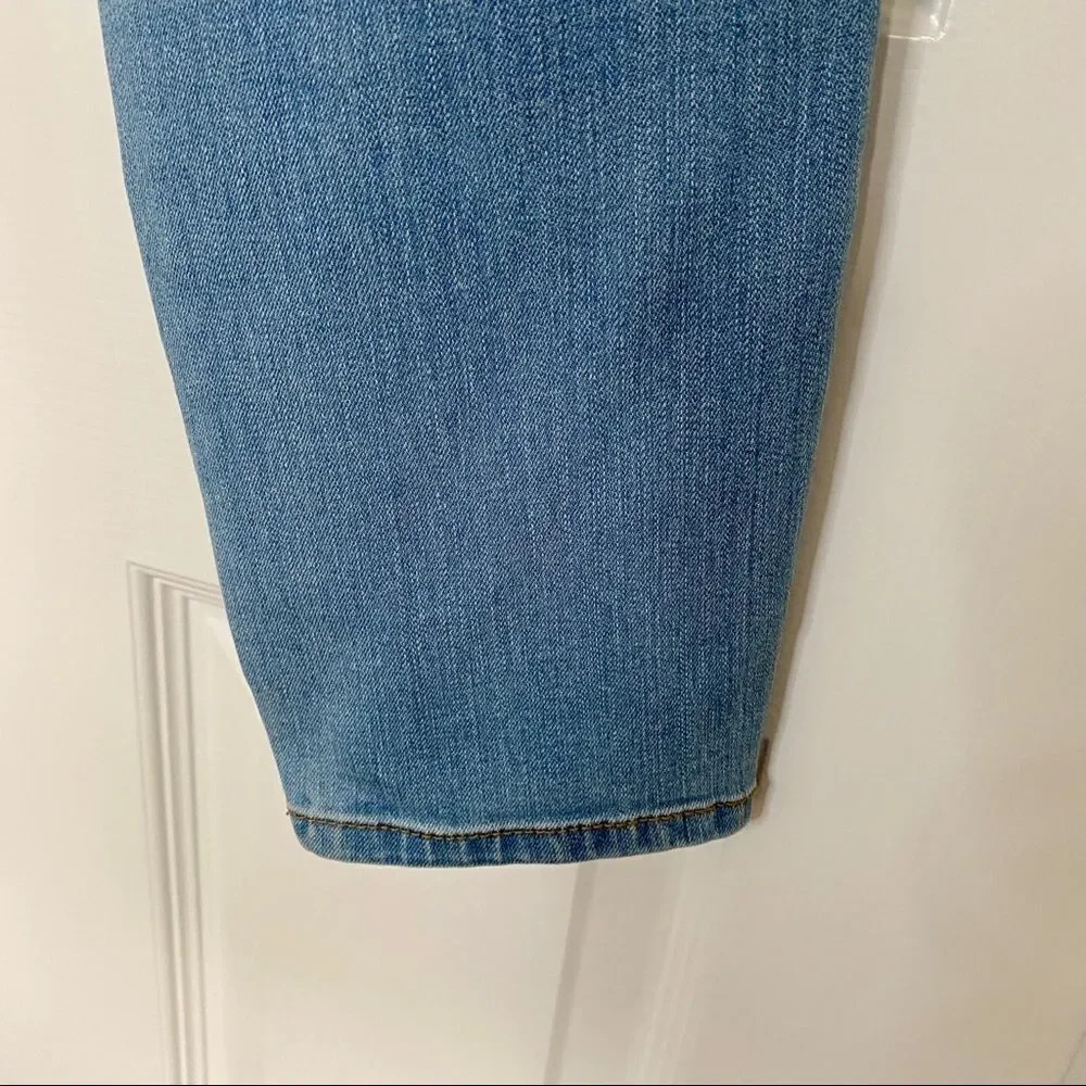 NWT Jessica Simpson Kiss Me Ankle Skinny Distressed Embellished Jean - Picture 11 of 12